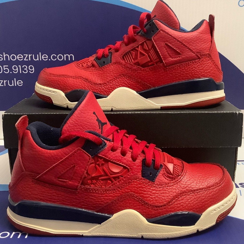 Air Jordan 4 Retro FIBA Kids Size 3y